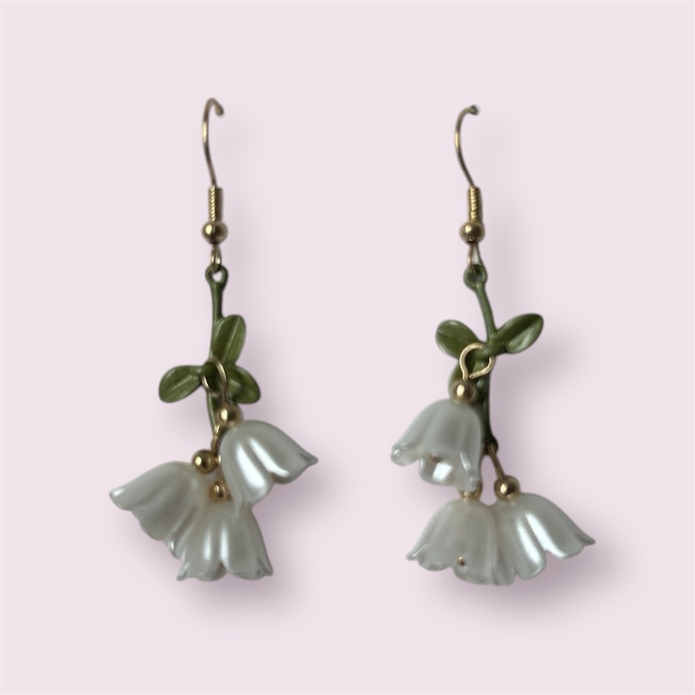 Lily of the valley earrings